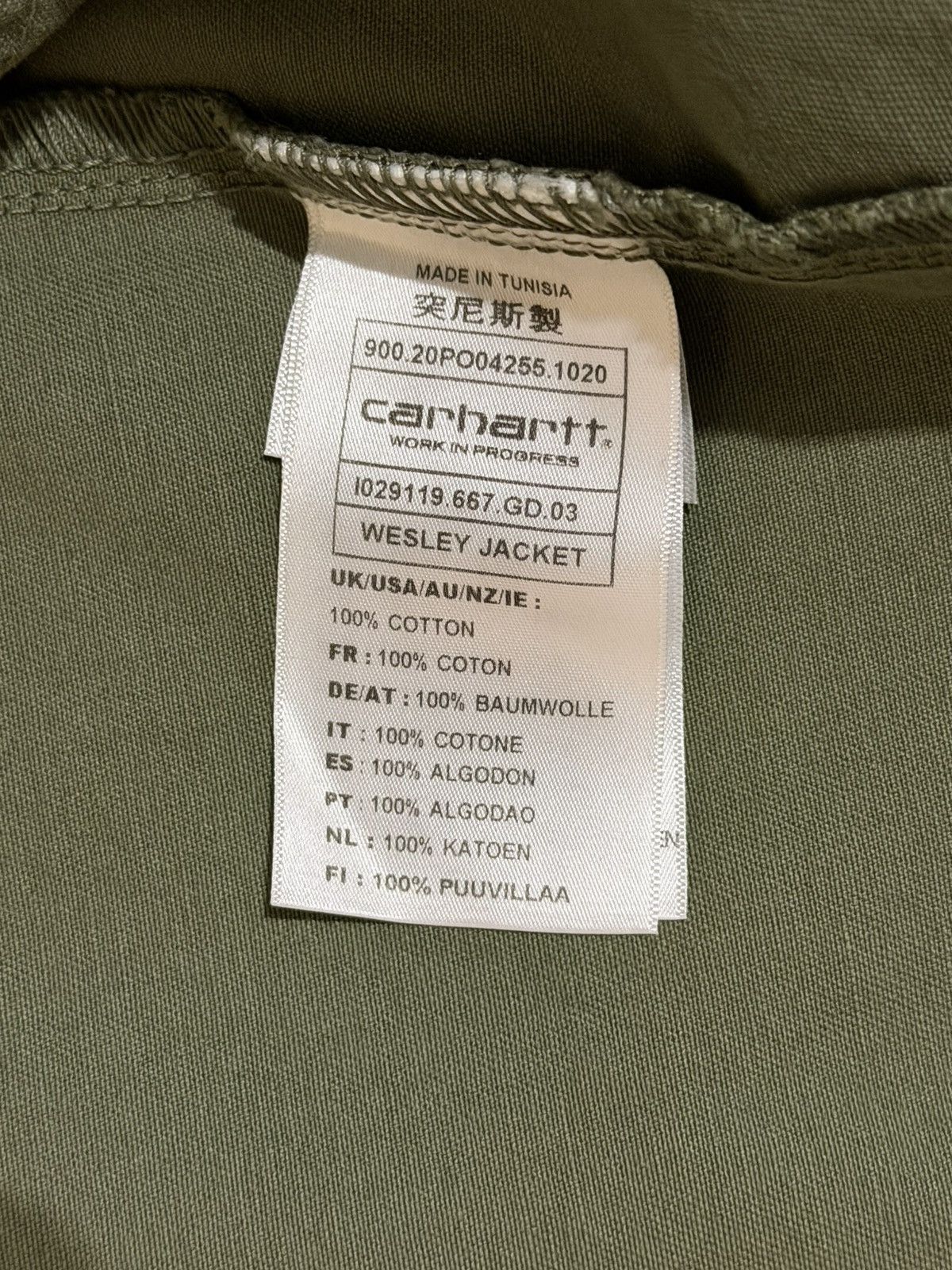 Carhartt Wip Carhartt wip wesley jacket Size US S / EU 44-46 / 1 - 5 Thumbnail