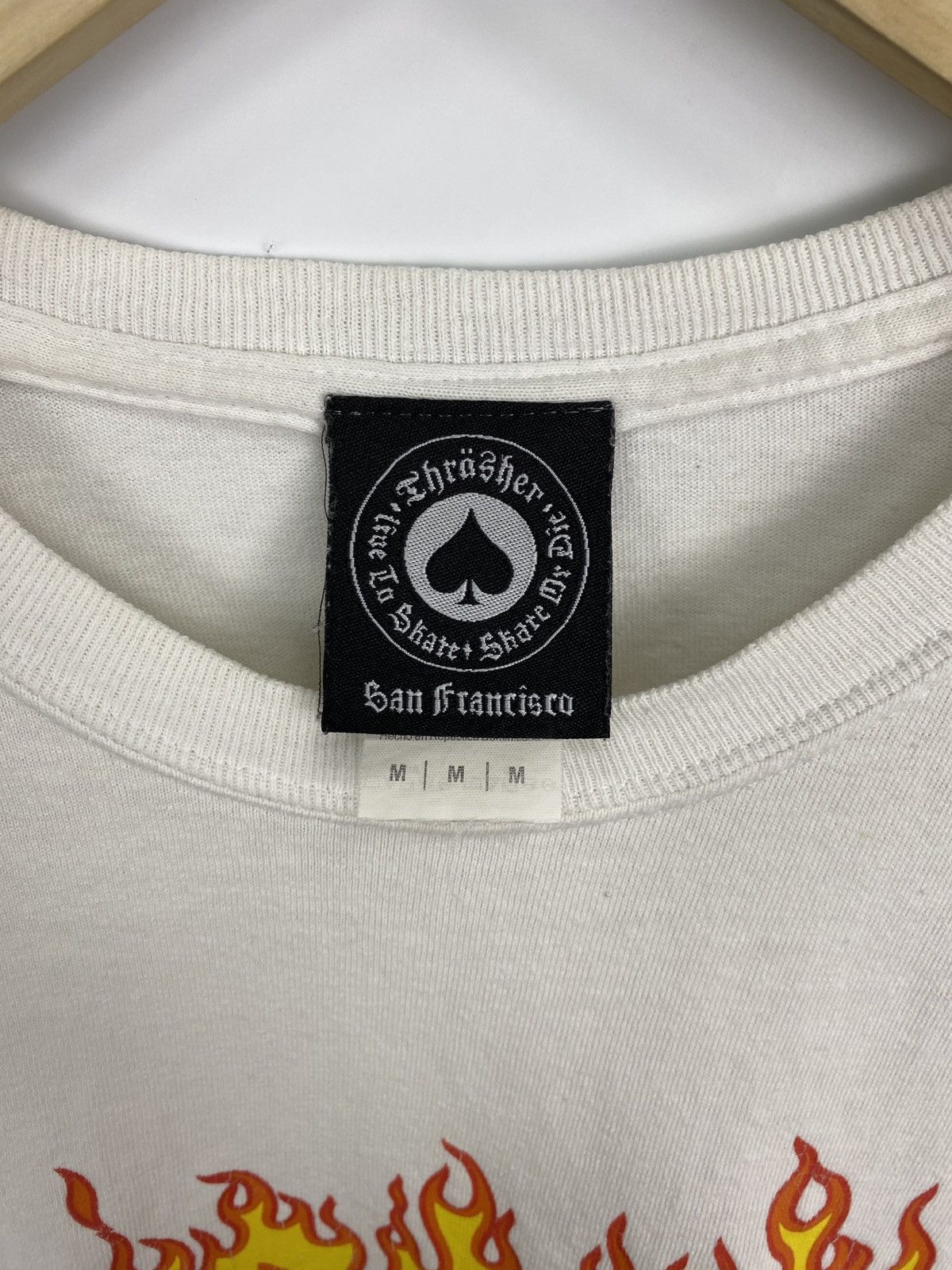 Thrasher 🛹🇺🇸 Y2K Thrasher Skateboard BMX T-Shirt Hype Rare Retro Size US M / EU 48-50 / 2 - 5 Thumbnail