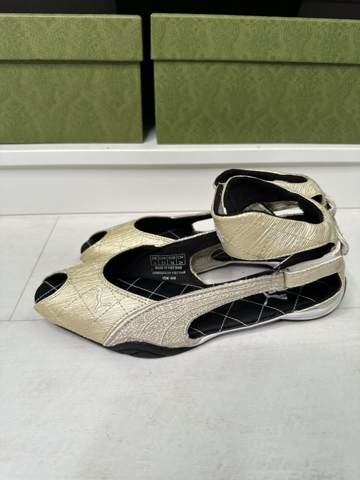 Puma Puma Speedcat Sahlia y2k vintage slingback flats Size US 7 / IT 37 - 7 Thumbnail