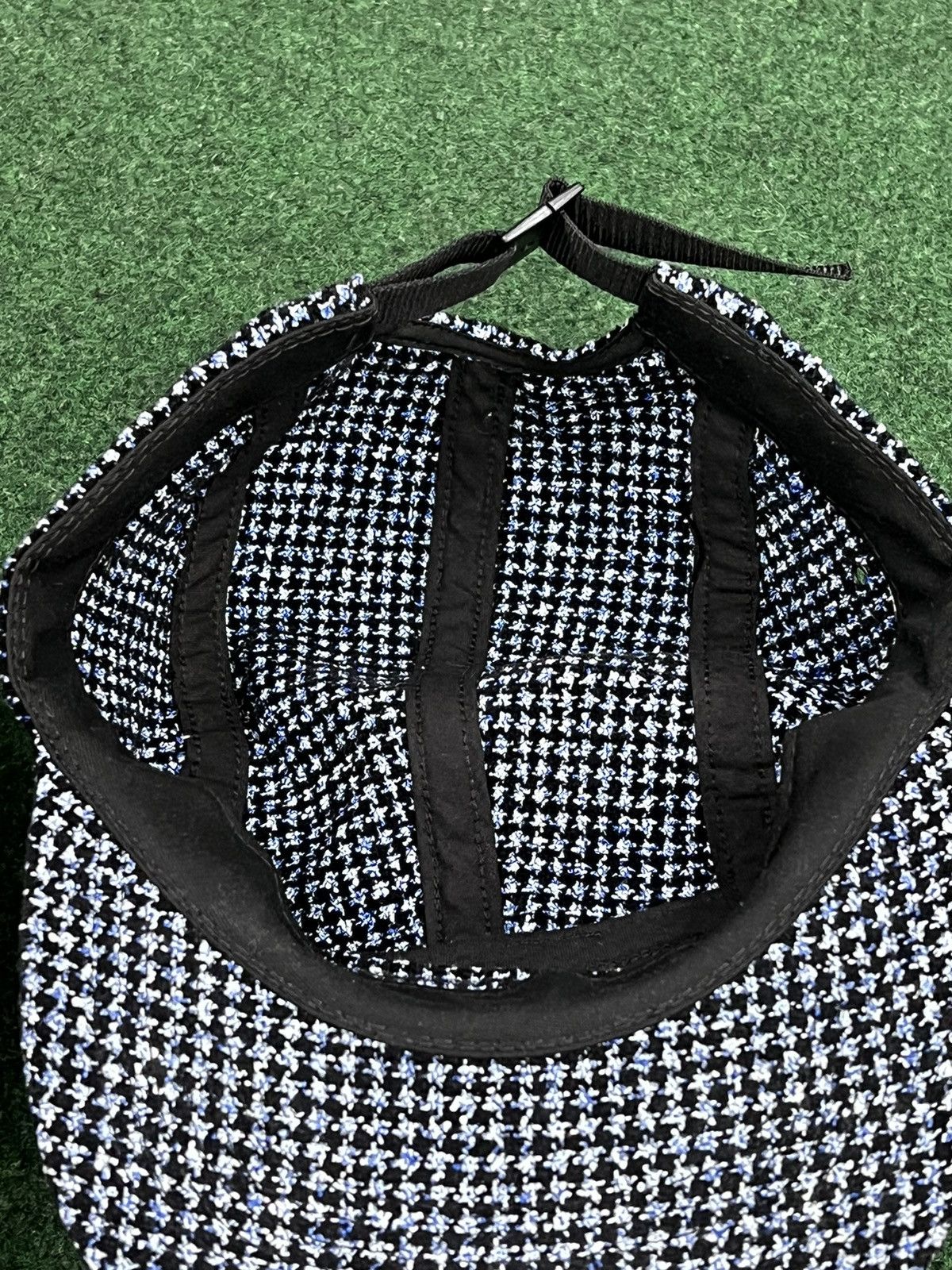 Supreme 2017 Supreme Boucle Houndstooth Camp Cap Size ONE SIZE - 4 Thumbnail