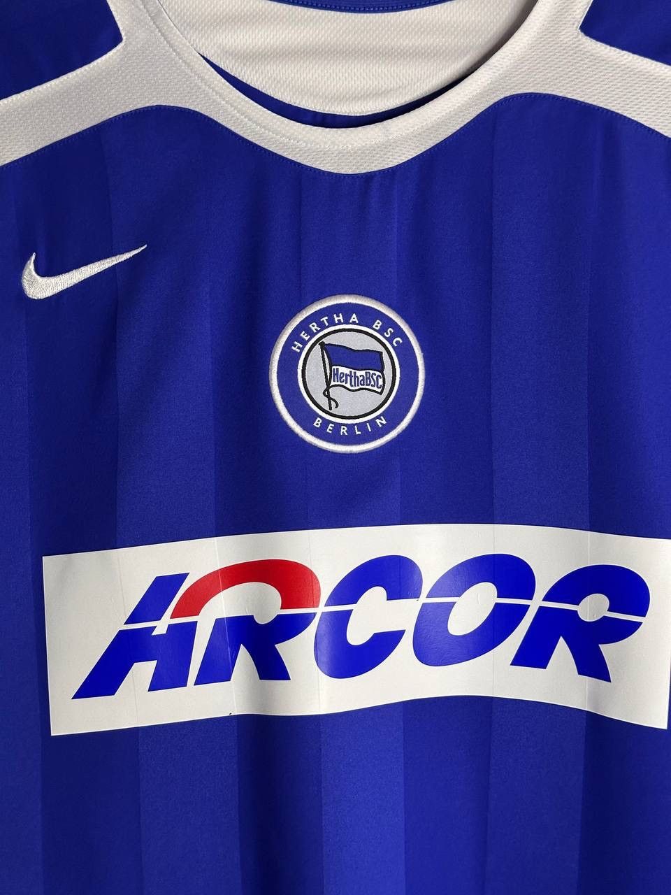 Nike Hertha BSC Berlin Nike Home Soccer Jersey 2003-04 Vintage Size US XL / EU 56 / 4 - 3 Thumbnail