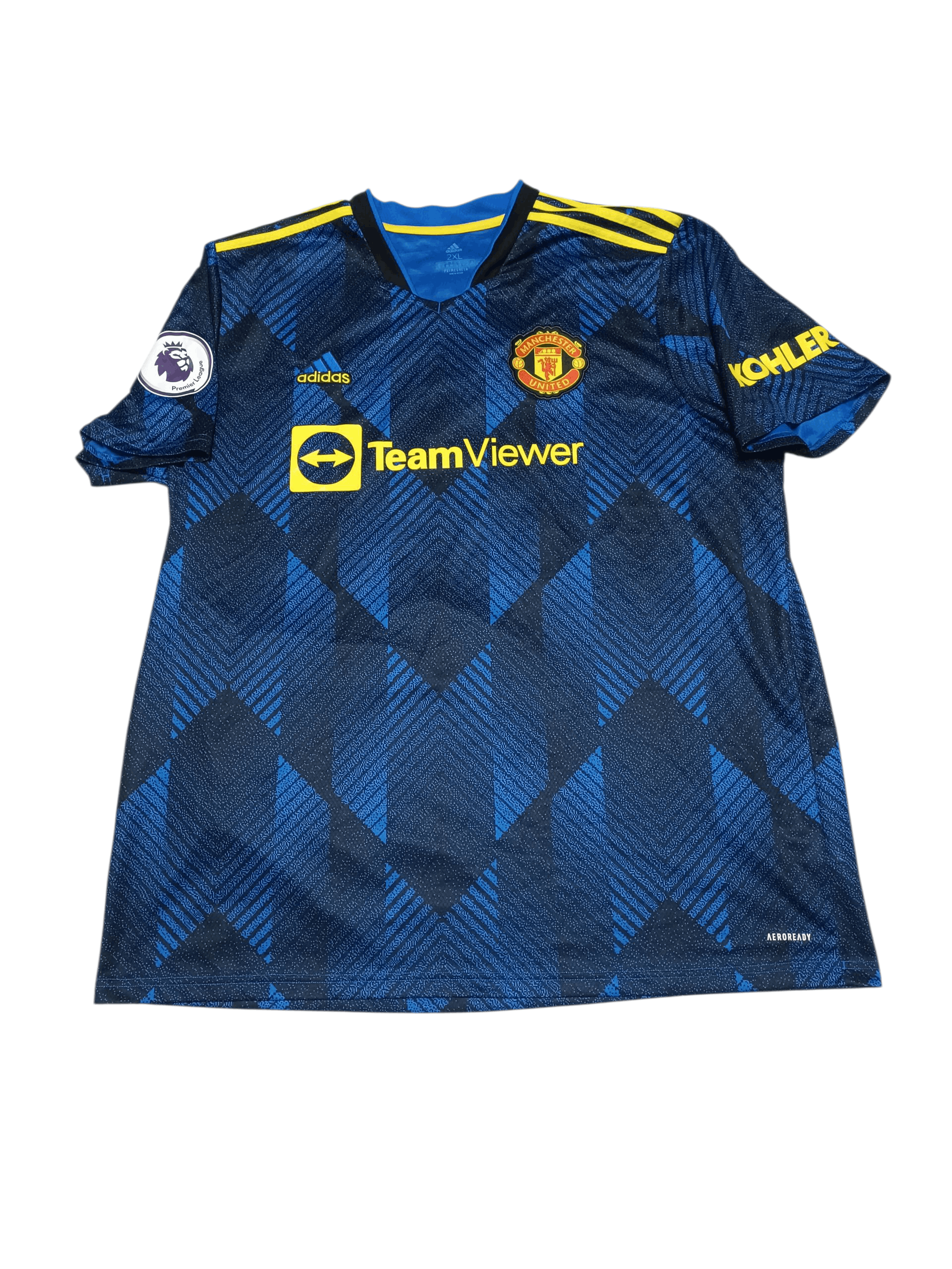 Adidas MANCHESTER UNITED RONALDO 7 ADIDAS 2021/2022 SOCCER JERSEY Size US XXL / EU 58 / 5 - 1 Thumbnail