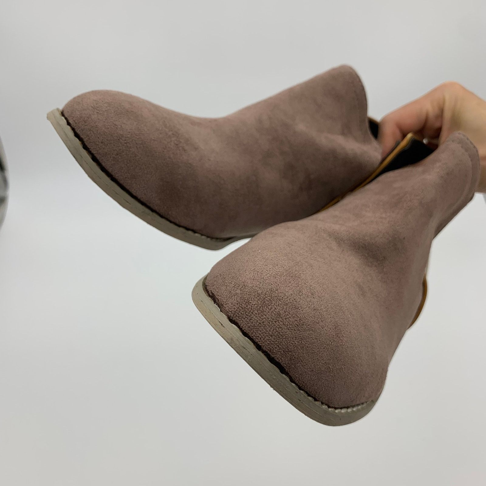 Other Ankle Boots Womens Size 8.5 Khaki & Brown Matte-Contrast Size US 8.5 / IT 38.5 - 7 Thumbnail