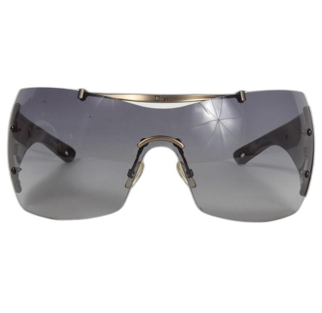 Christian Dior Monsieur Christian Dior “Western” Limited Vintage Shield Sunglasses Size ONE SIZE - 1 Thumbnail