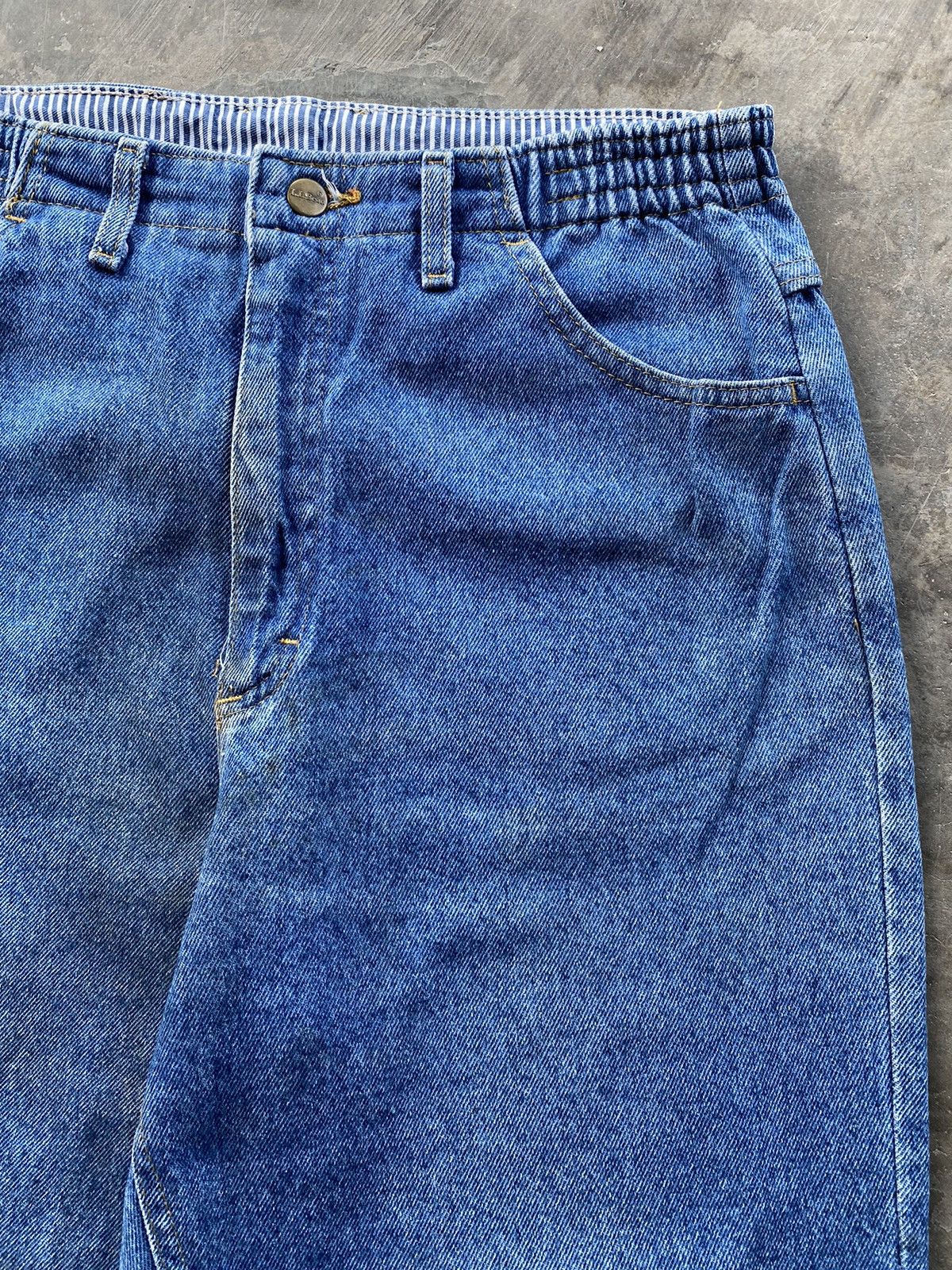 L.L. Bean × Vintage Vintage L.L.Bean Distressed Dirty Ballon Jeans Size US 31 - 7 Thumbnail