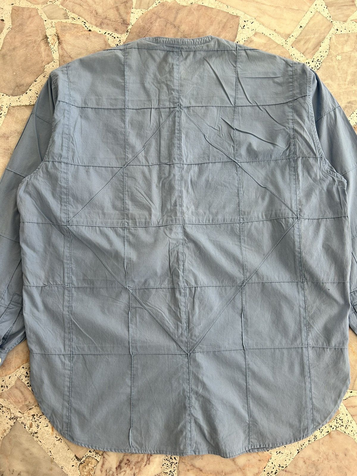 Hai Sporting Gear Issey Miyake Blue Baby Patch Shirt Vintage Size US M / EU 48-50 / 2 - 9 Thumbnail