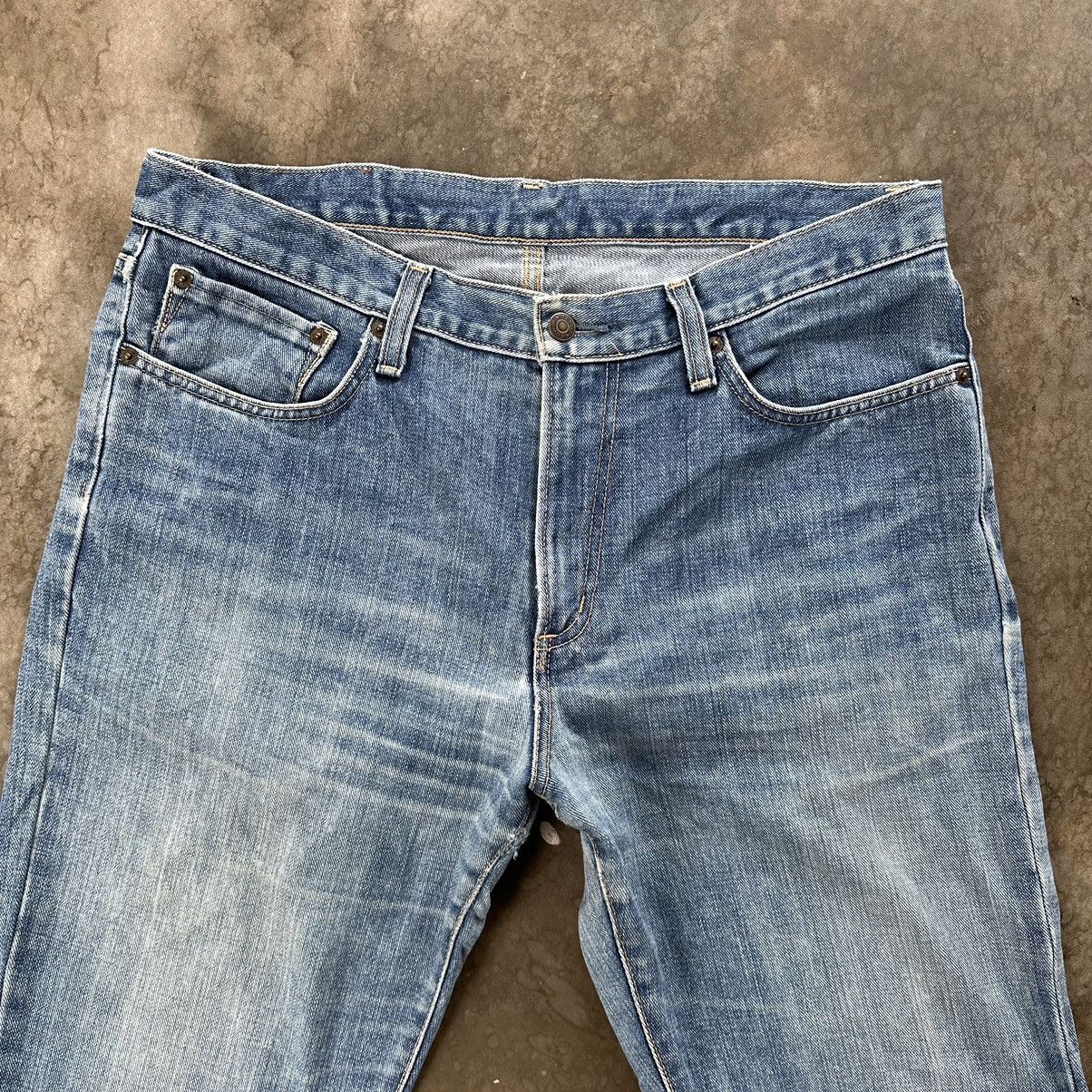 Japanese Brand Vintage Edwin Distressed Faded Denim Jean Pant W36 Size US 36 / EU 52 - 3 Thumbnail