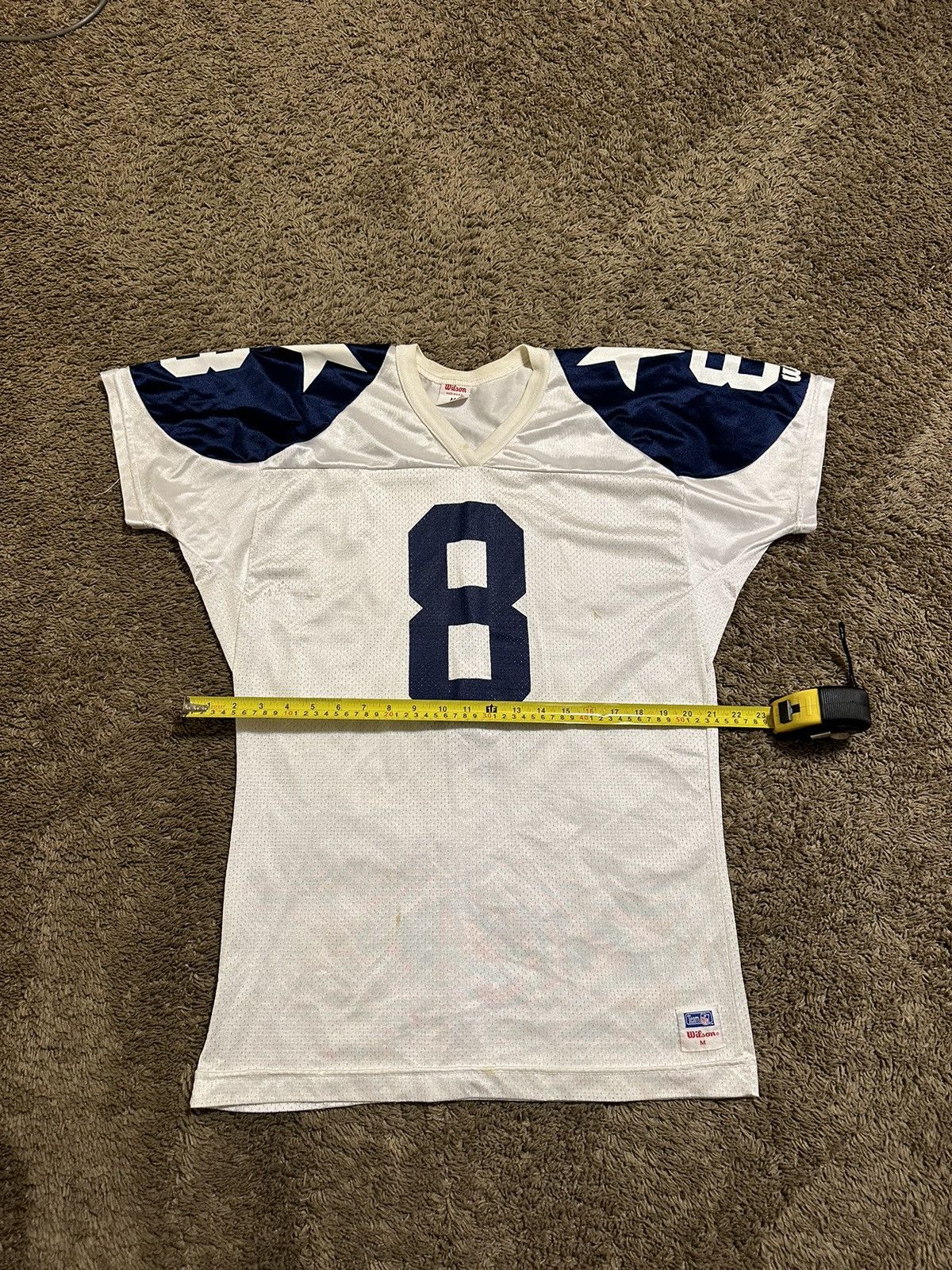 NFL × Vintage × Wilson Vintage NFL Wilson Dallas Cowboys jersey 90s size medium Size US M / EU 48-50 / 2 - 5 Thumbnail