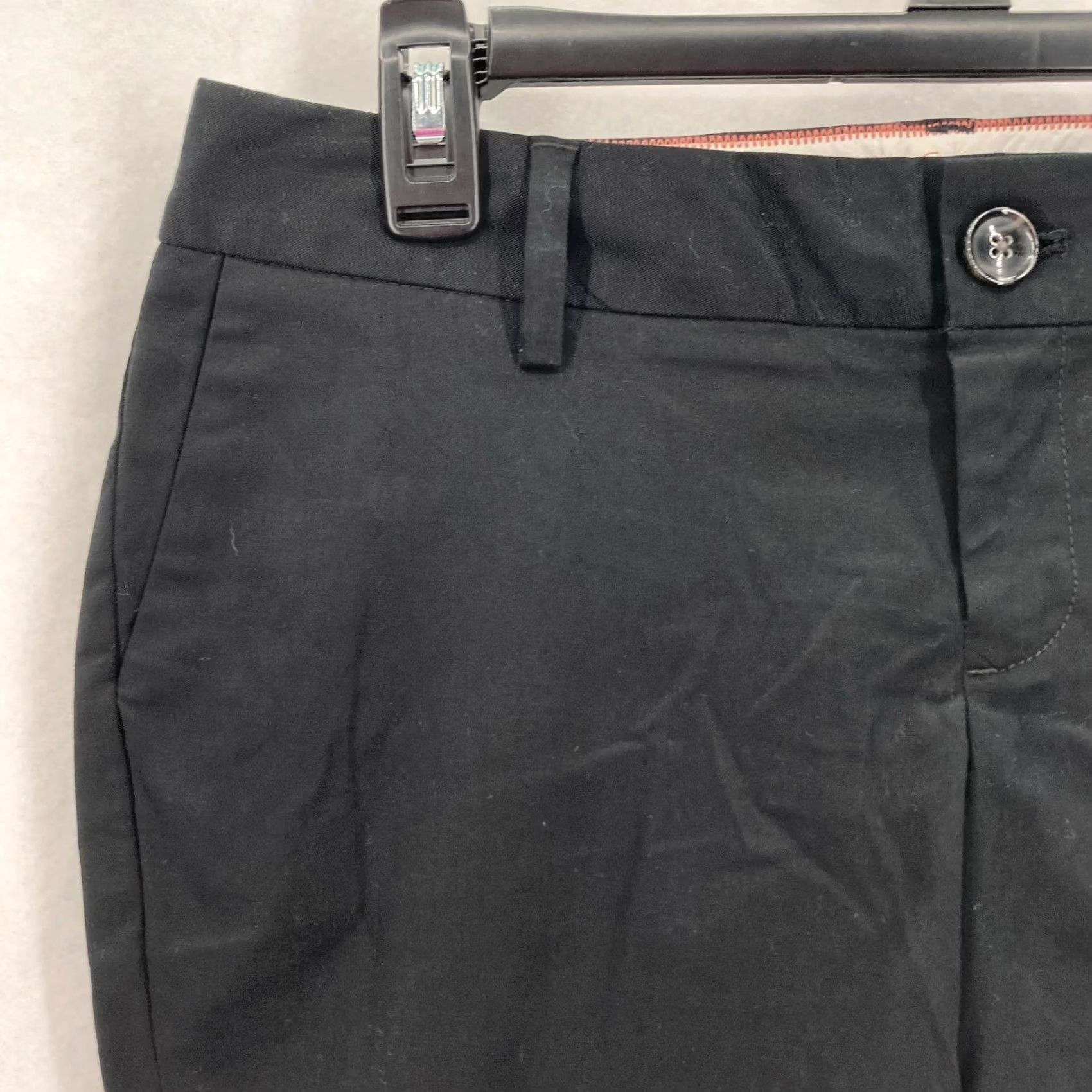 Eddie Bauer Eddie Bauer Chino Pants Women's 4 Petite Black Stretch Relaxed Tapered Chino Pants Womens 4P Black Stretch Fabric Relaxed Tapered Size 27" / US 4 / IT 40 - 3 Thumbnail