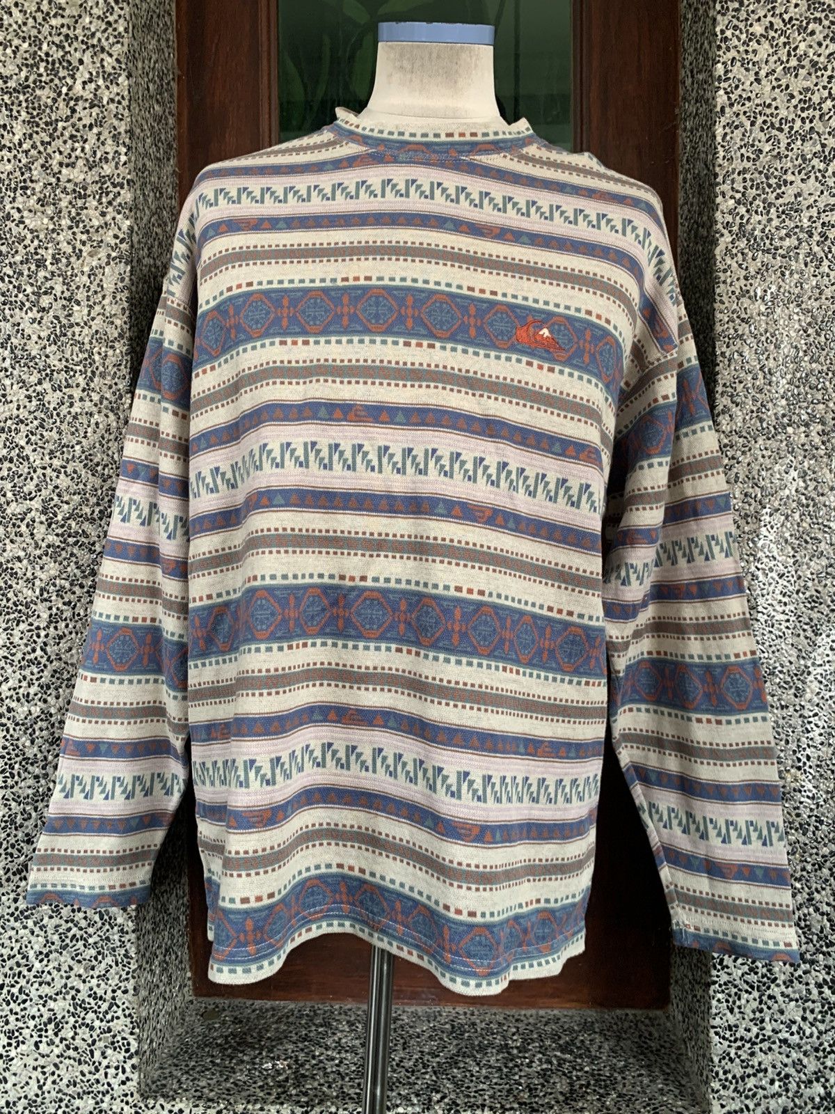 Quiksilver Vintage 90s Quiksilver Surfing / Surfboards / Surfwear Tees Size US S / EU 44-46 / 1 - 1 Thumbnail