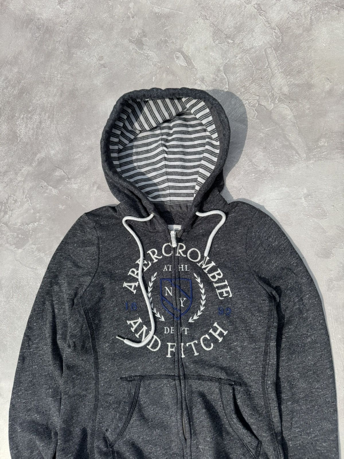 Abercrombie & Fitch Vintage Abercrombie Fitch Y2k Zip Hoodie Size S / US 4 / IT 40 - 3 Thumbnail
