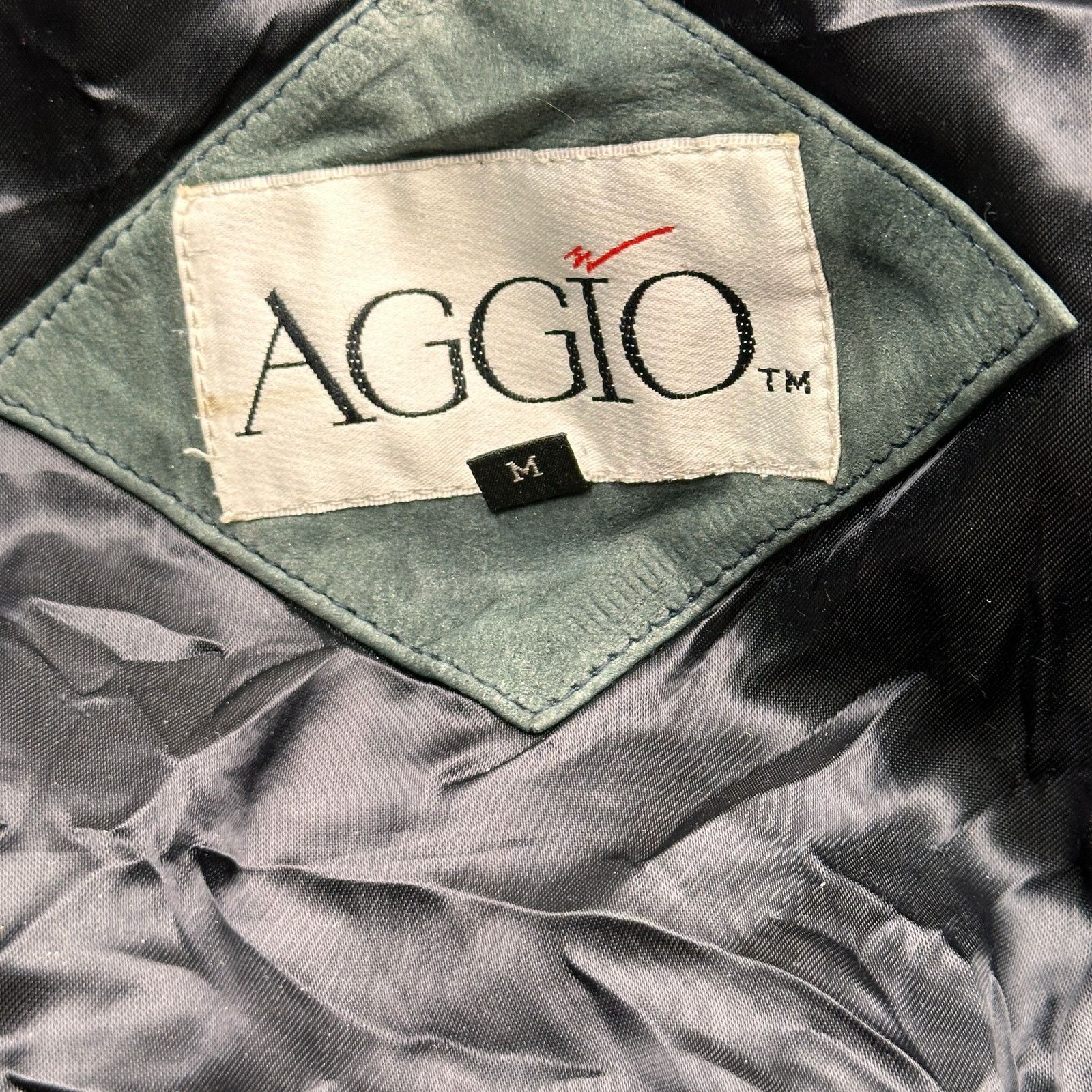 Other Vintage Aggio Thermolite Quilt Suede Leather Jacket Mens M Size US M / EU 48-50 / 2 - 3 Thumbnail