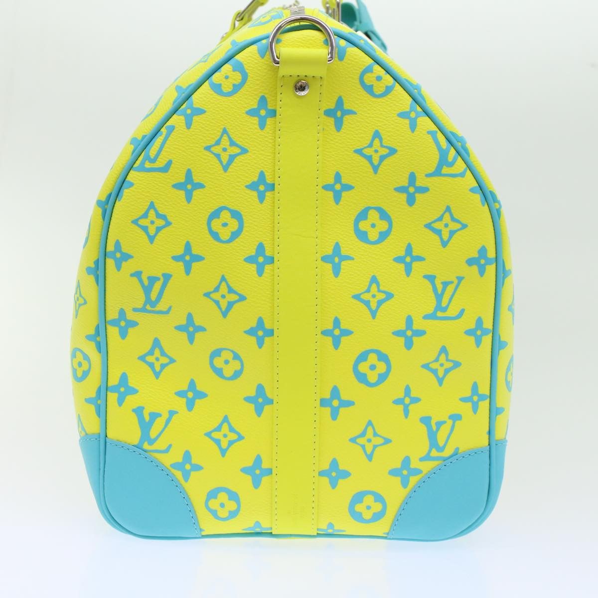 Louis Vuitton LOUIS VUITTON Monogram Neon Color Keepall Bandouliere 50 Size ONE SIZE - 4 Thumbnail