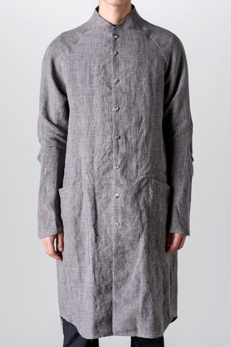 Devoa 100% Ramie Long Shirt JP 1 US S-M Size US S / EU 44-46 / 1 - 8 Thumbnail
