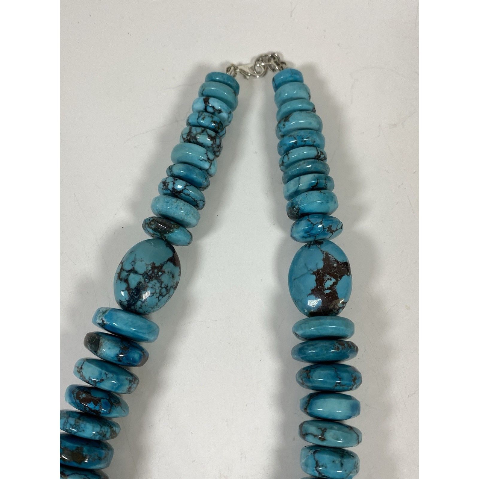 Other Turquoise Chunky Nugget Necklace w/ Marbled Matrix Size ONE SIZE - 5 Thumbnail