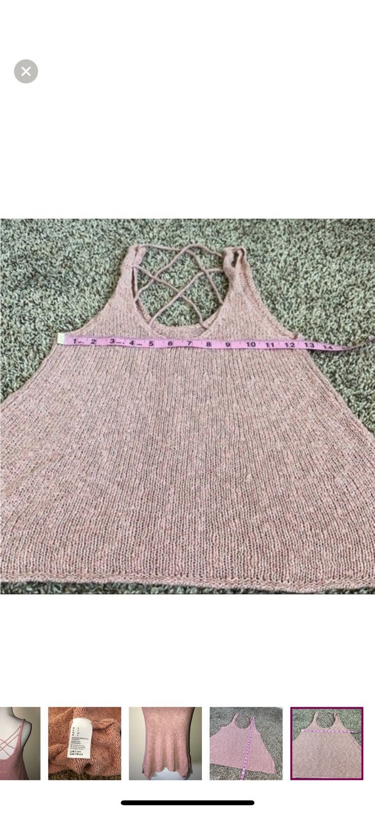 American Eagle Outfitters American eagle outfitters small knit tank top Size S / US 4 / IT 40 - 7 Thumbnail