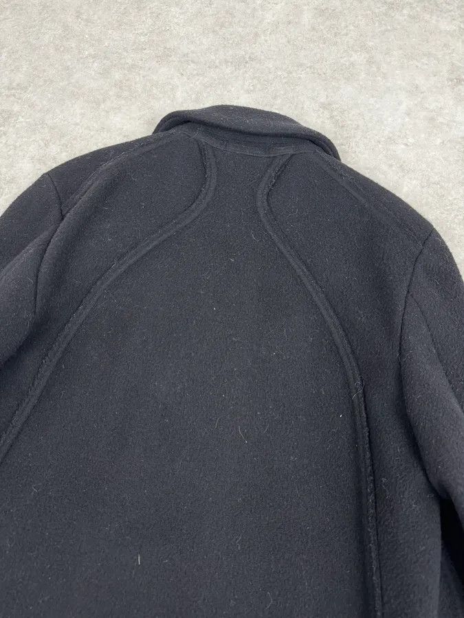 Comme des Garcons AW2003 Comme des Garçons Homme Plus Black Wool Officer Coat Size US L / EU 52-54 / 3 - 6 Thumbnail