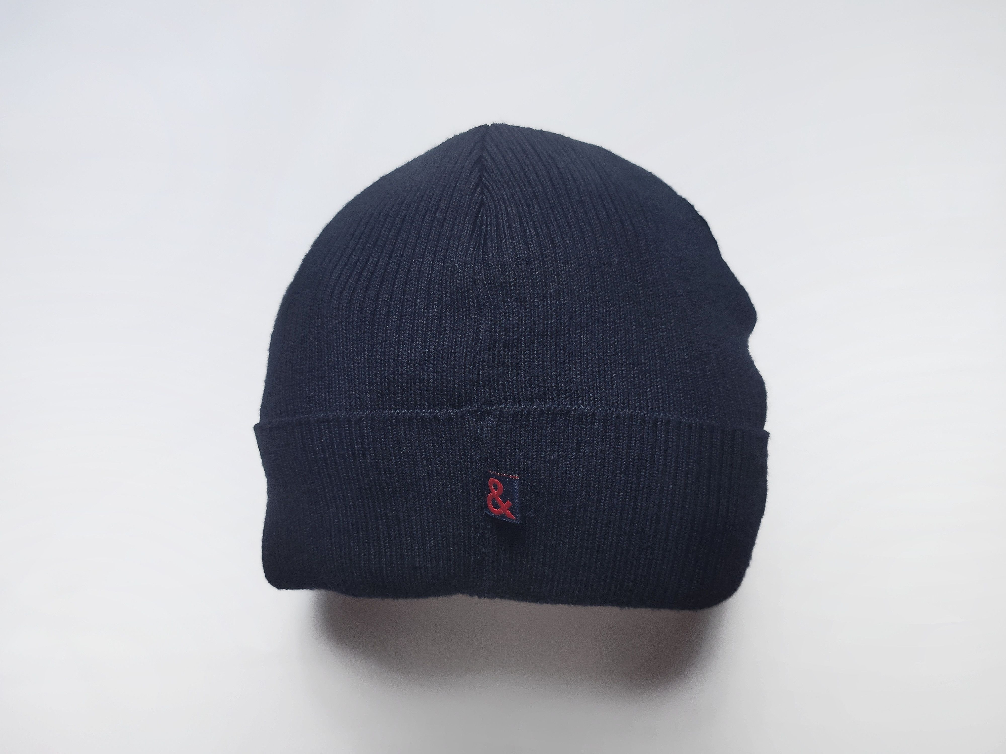 Dolce & Gabbana Dolce & Gabbana Navy Wool Beanie DG Logo Y2k Size ONE SIZE - 1 Thumbnail