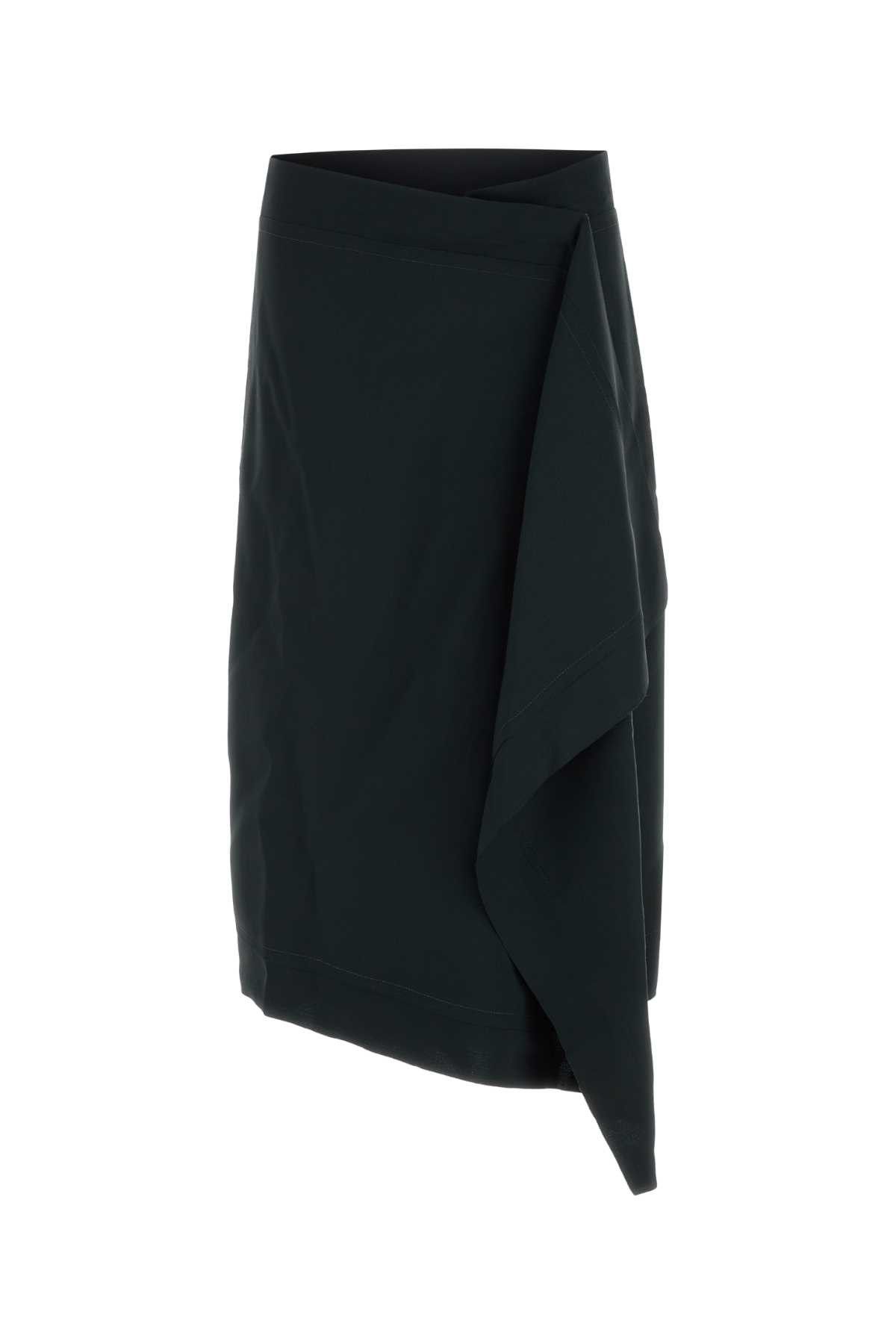 AMI Black Wool Skirt Size 28" / US 6 / IT 42 - 1 Thumbnail