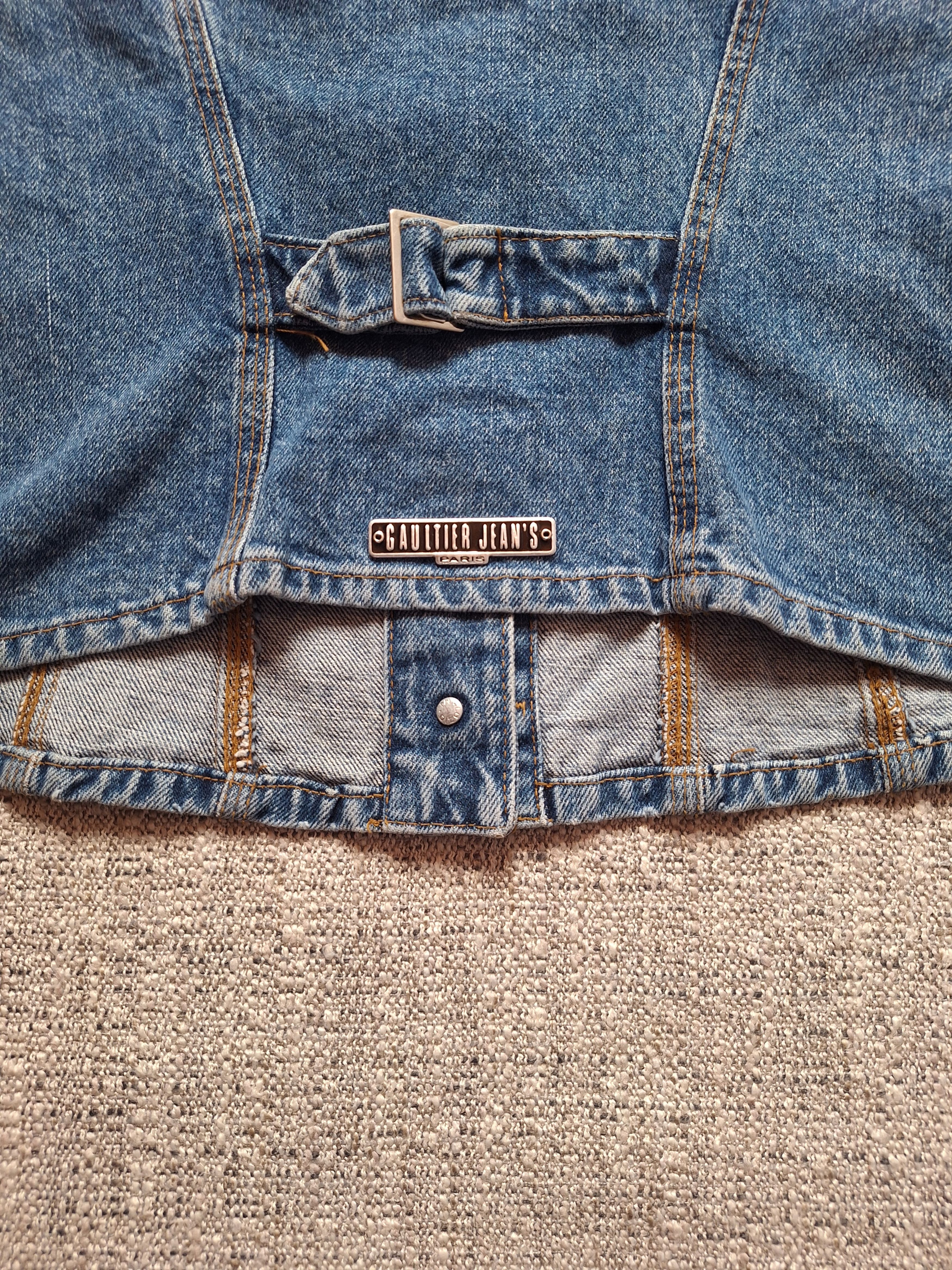 Jean Paul Gaultier GAULTIER JEANS / Denim Jacket Size M / US 6-8 / IT 42-44 - 14 Thumbnail