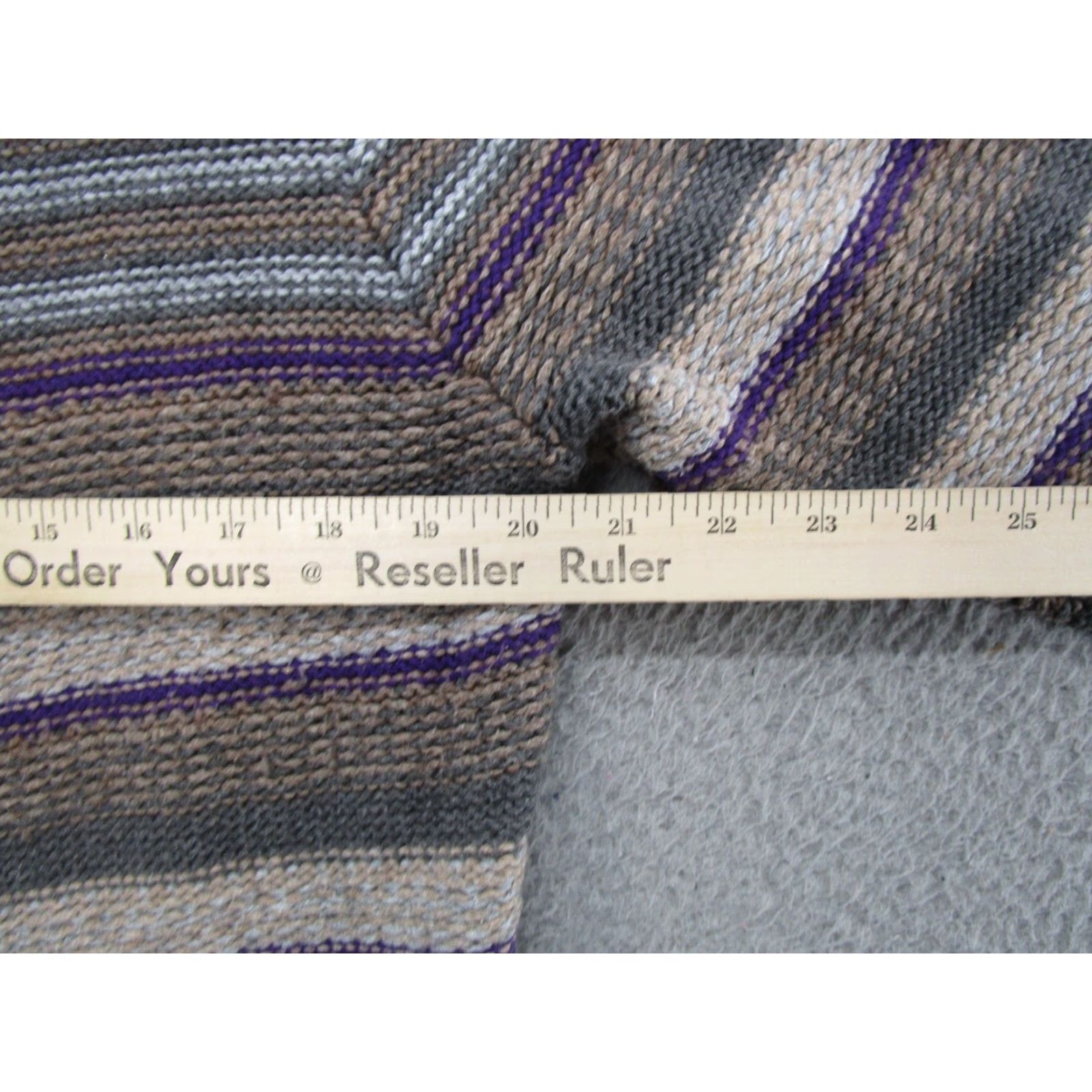 Old Navy Old Navy Striped Knit Cardigan Sweater 2XL Womens Open Front Lambswool Colorful Size XXL / US 16-18 / IT 52-54 - 5 Thumbnail