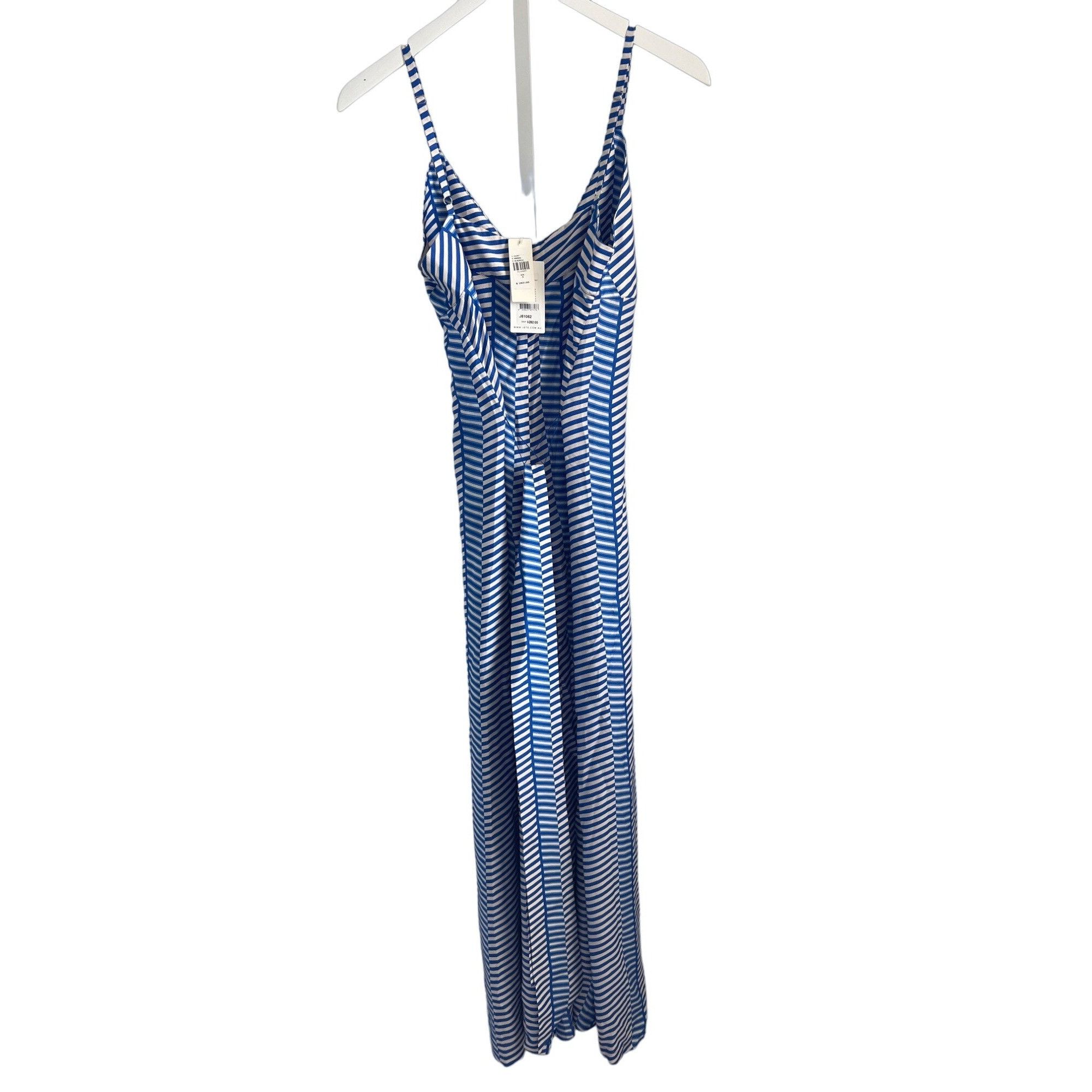 Anthropologie JETS Zigzag Geo V-Neck Jumpsuit Size 27" / US 4 / IT 40 - 7 Thumbnail