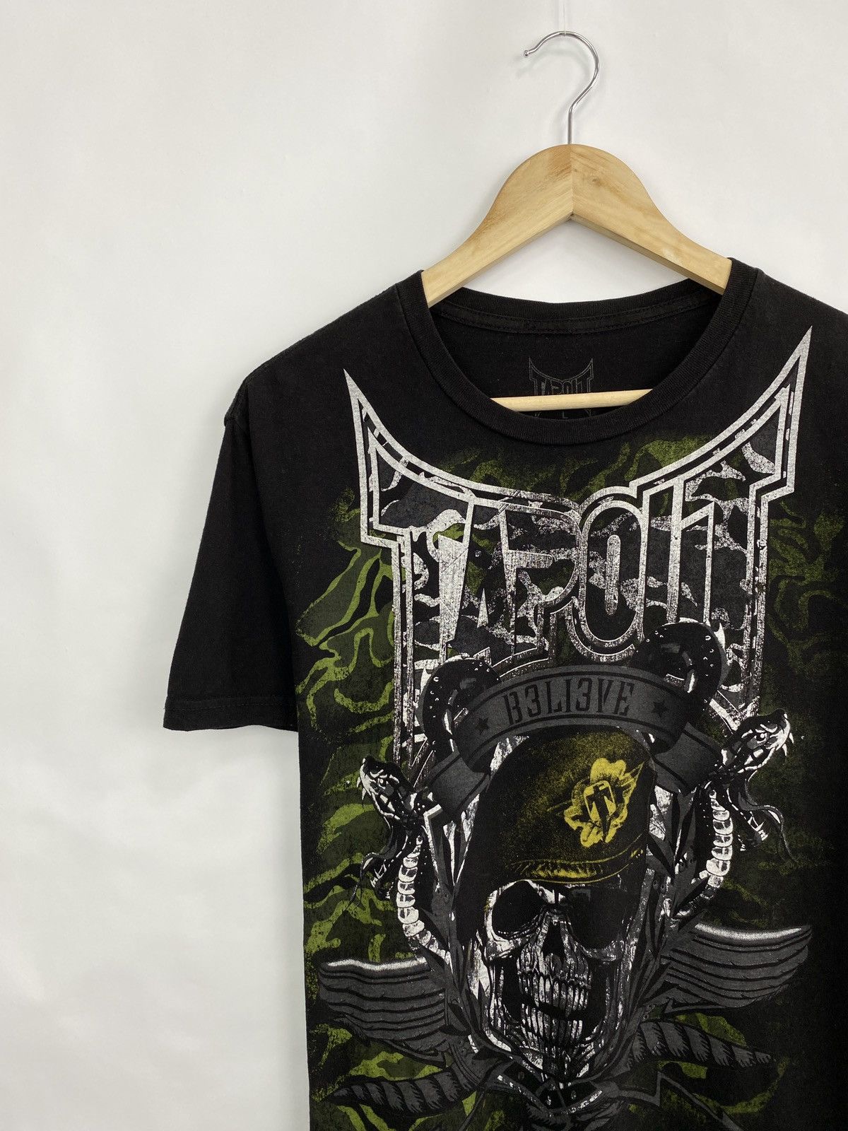 Affliction × Ed Hardy × Tapout 💀 Rare Tapout Skull Military Army Y2K Affliction Style Rare Size US L / EU 52-54 / 3 - 2 Thumbnail