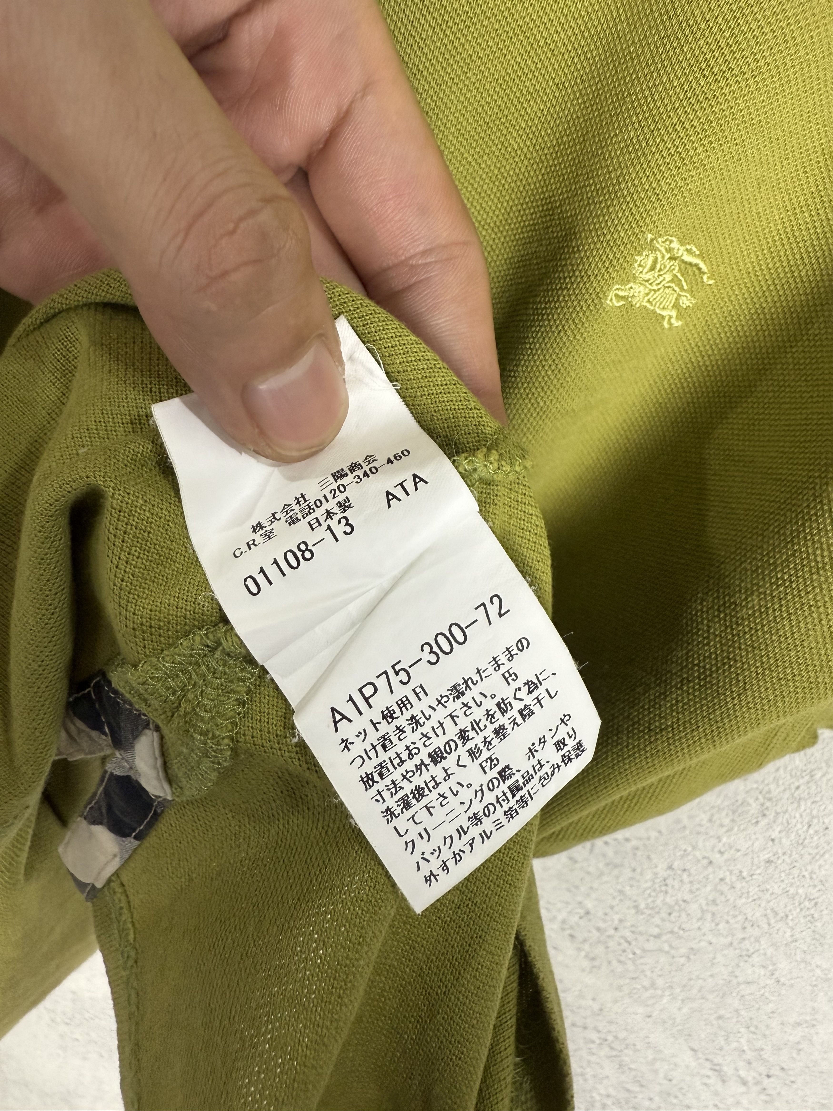 Burberry Vintage Burberry Polo Shirt Size US M / EU 48-50 / 2 - 6 Thumbnail