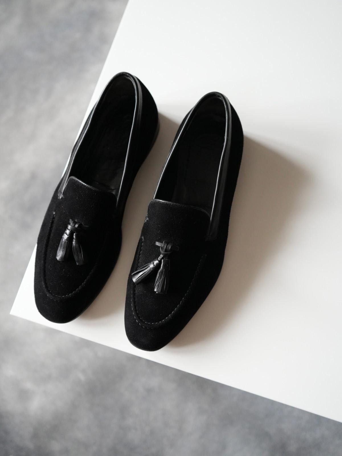 Alexander McQueen Alexander McQueen Tassel Suede Black Loafers Men US8 Size US 7 / EU 40 - 5 Thumbnail
