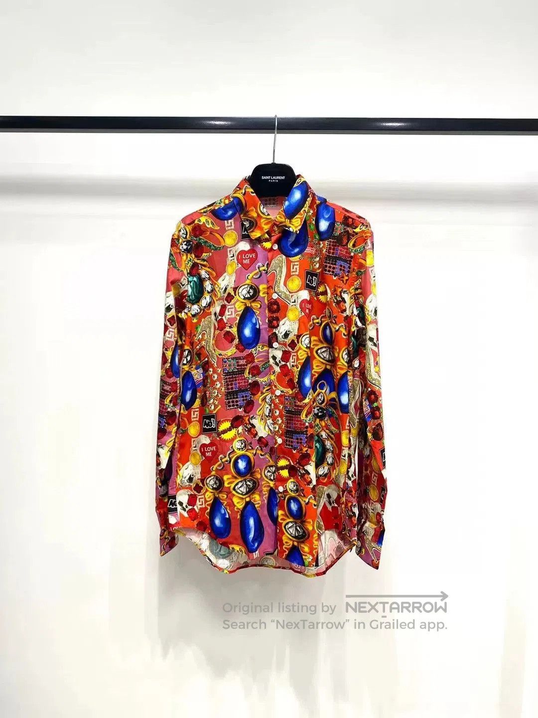 Versace Versace Spring Summer Slim Gem Shirt. Size US XXS / EU 40 - 1 Thumbnail