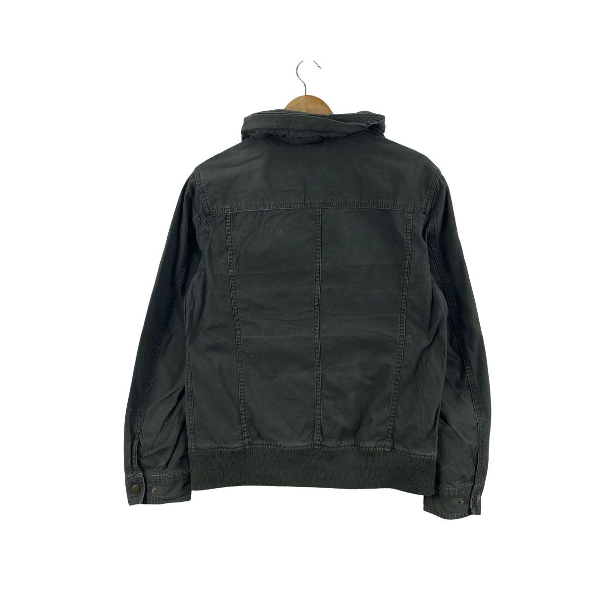 Von Dutch VON DUTCH Olive Hooded Field Bomber Jacket Multi Pocket Size US L / EU 52-54 / 3 - 8 Thumbnail
