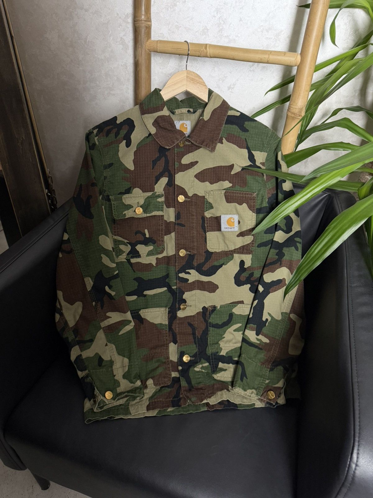 Carhartt Carhartt Camo Overshirt Jacket Size US S / EU 44-46 / 1 - 3 Thumbnail
