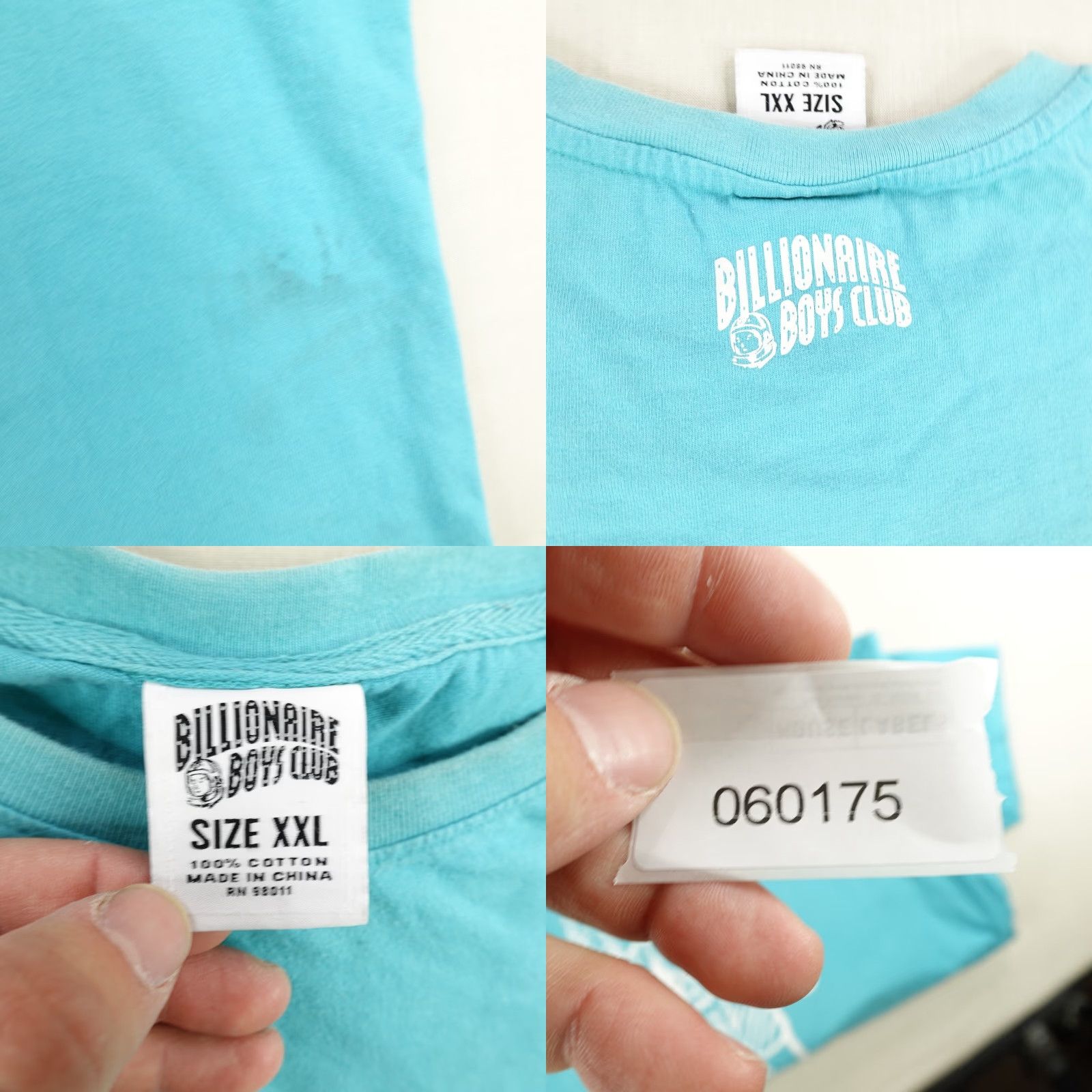 Billionaire Boys Club VINTAGE Billionaire Boys Club Shirt Mens 2XL Blue BBC Spaceman Astronaut Graphic Tee Hip Hop 90s Mens Size US XXL / EU 58 / 5 - 8 Thumbnail