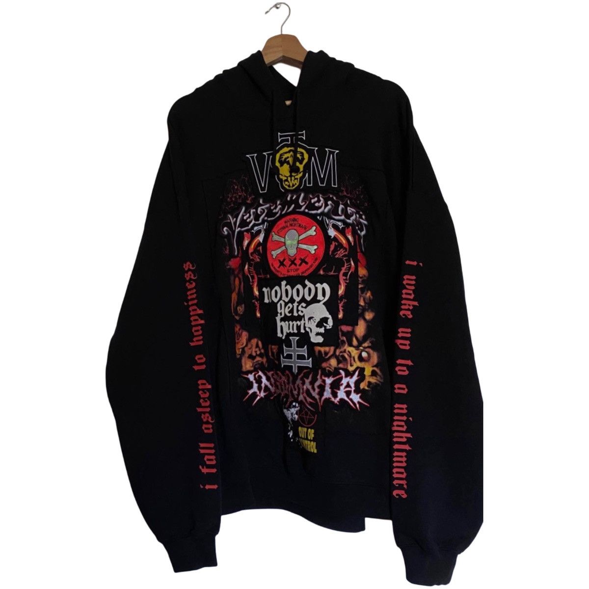 Vetements Vetements METAL PATCH LOGO Hoodie Size US L / EU 52-54 / 3 - 1 Thumbnail
