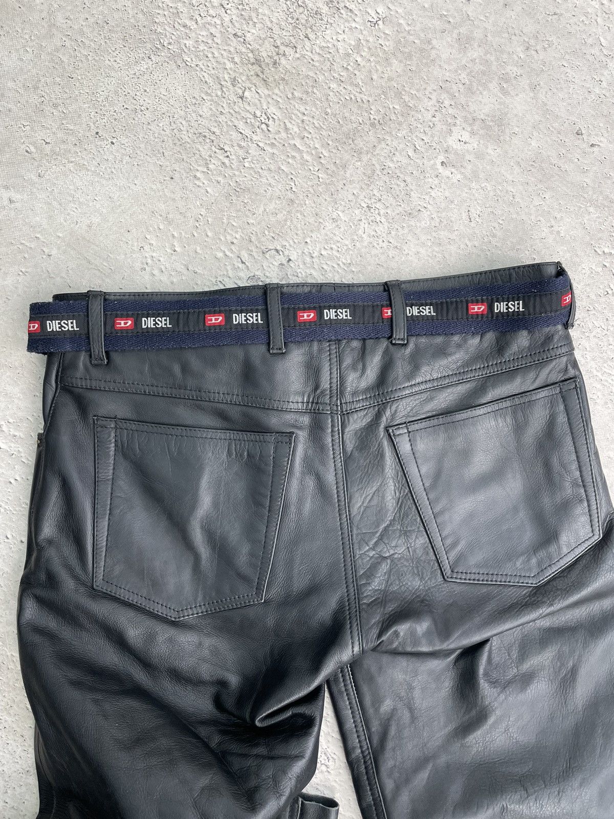 Diesel × Japanese Brand × Vintage VINTAGE MONOGRAM CANVAS DIESEL HYPE BELT Y2K Size ONE SIZE - 5 Thumbnail