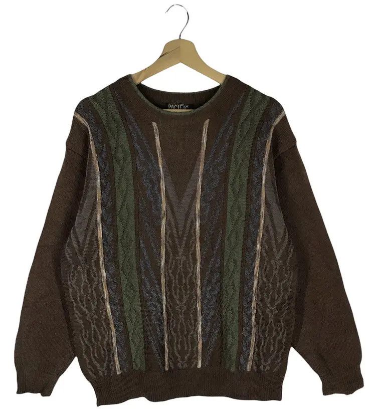 Vintage Vintage Pacific by MG. Collection Knitwear Size US L / EU 52-54 / 3 - 1 Thumbnail