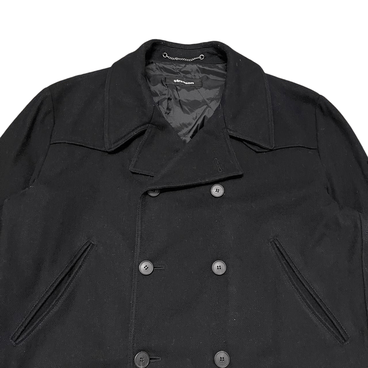 Strellson Strellson Wool Coat Double Breast Size US L / EU 52-54 / 3 - 2 Thumbnail