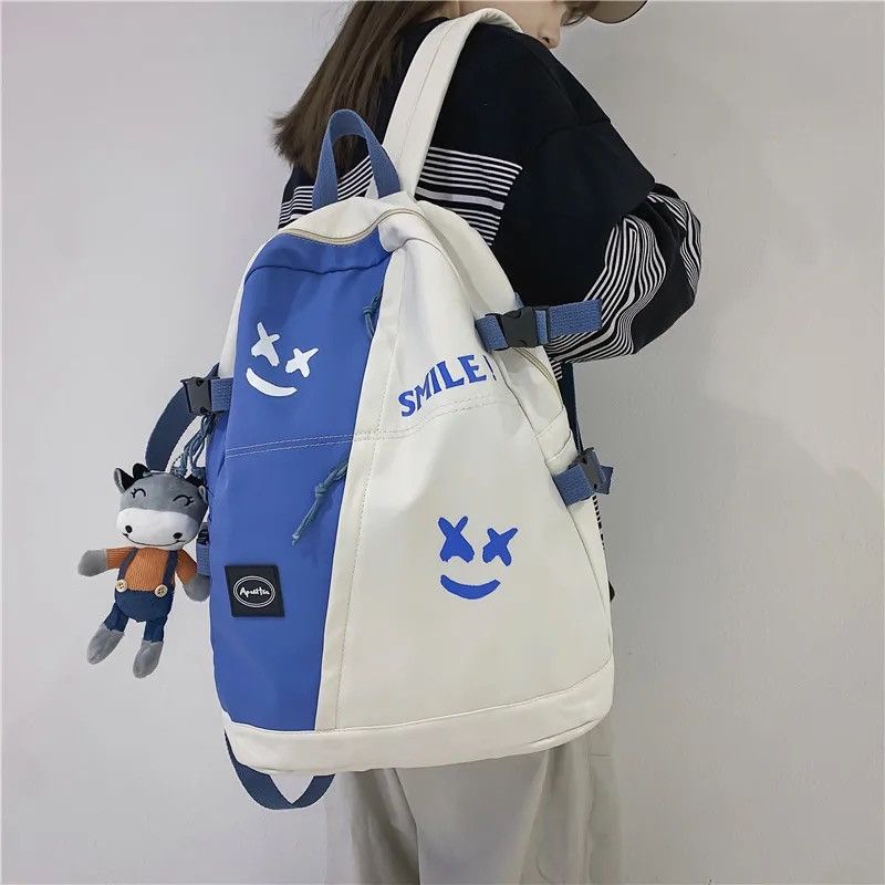 Vintage Fashion Big Backpack Winter Lovers Travel Size ONE SIZE - 2 Thumbnail