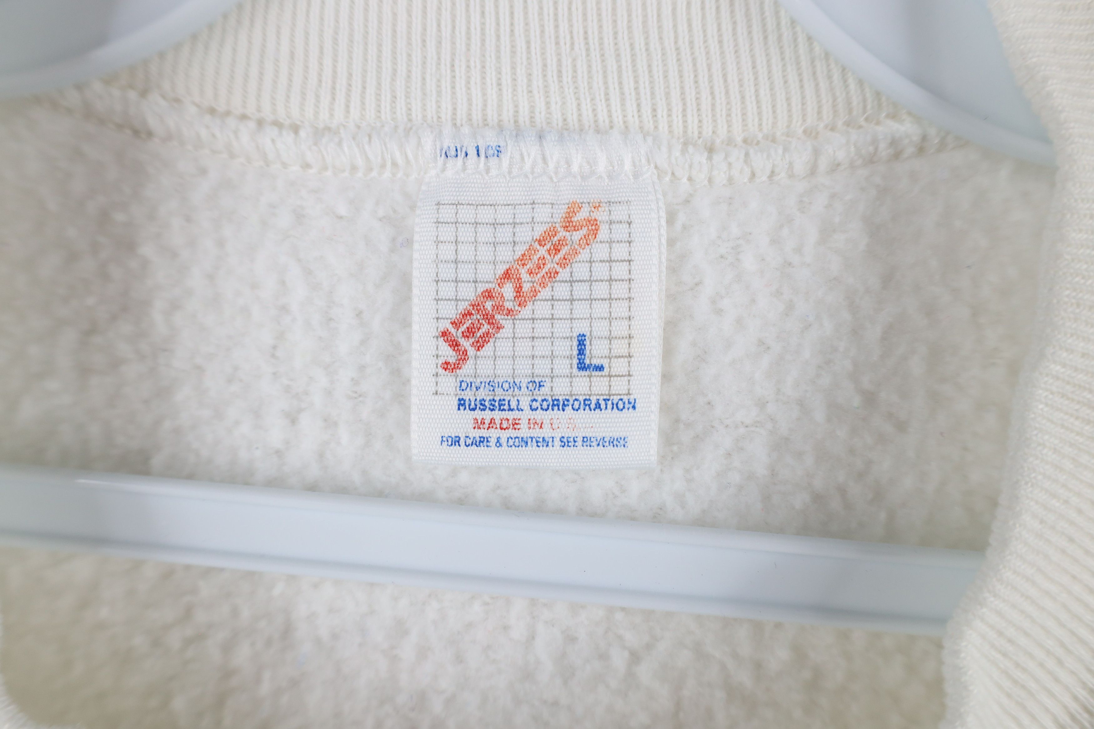 Vintage Vintage 90s Clyde Fliers Football Sweatshirt White USA Size US L / EU 52-54 / 3 - 7 Thumbnail