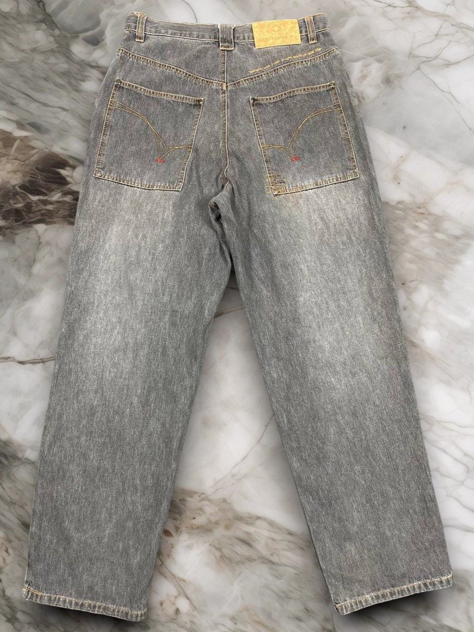 Southpole vintage 90s southpole baggy denim nice design Size US 33 - 2 Thumbnail