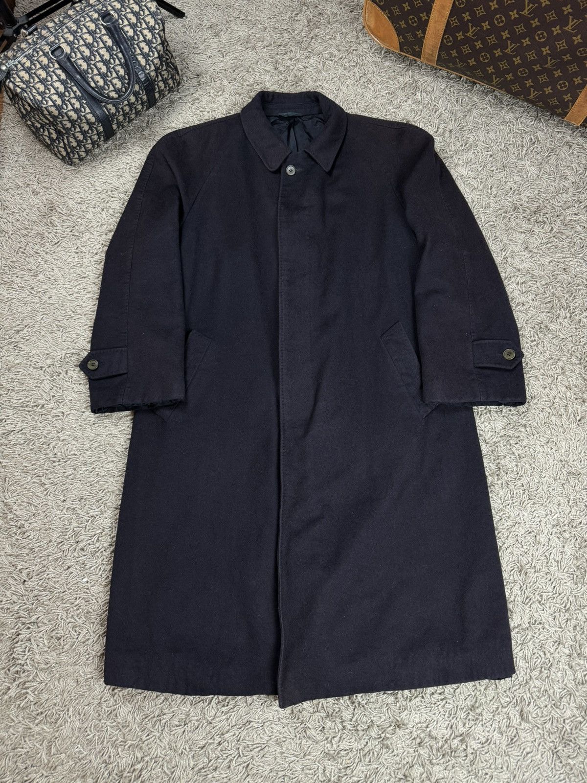 Yves Saint Laurent Vintage cashmere coat Yves Saint Laurent 90s original item Size US L / EU 52-54 / 3 - 1 Thumbnail