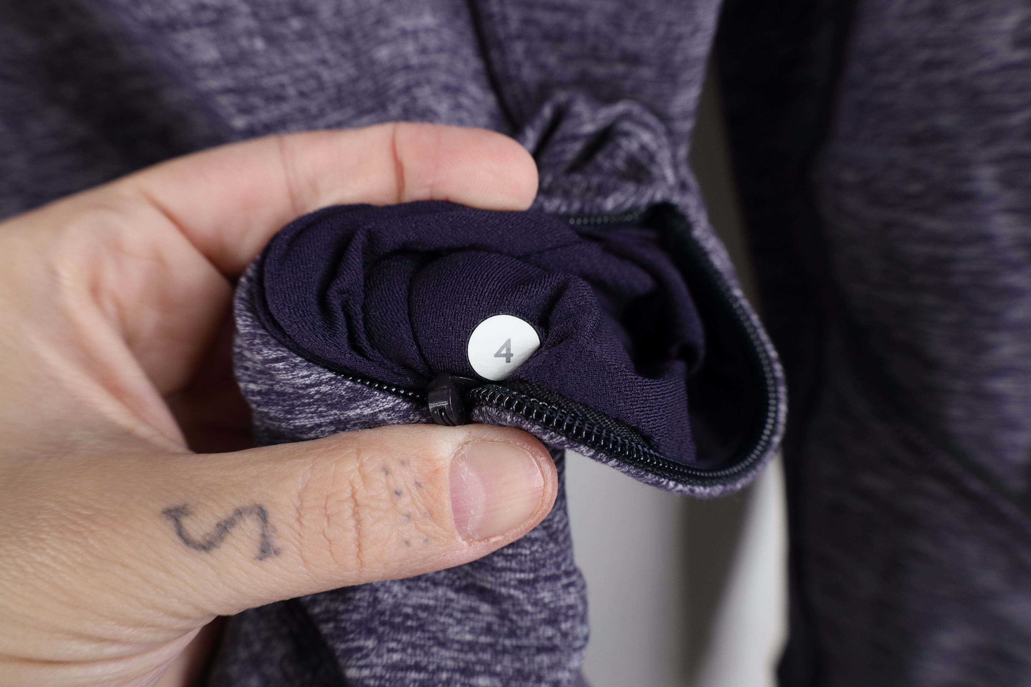 Lululemon × Vintage Lululemon Vent Tech Half Zip Pullover Sweater Top Purple Size S / US 4 / IT 40 - 6 Thumbnail