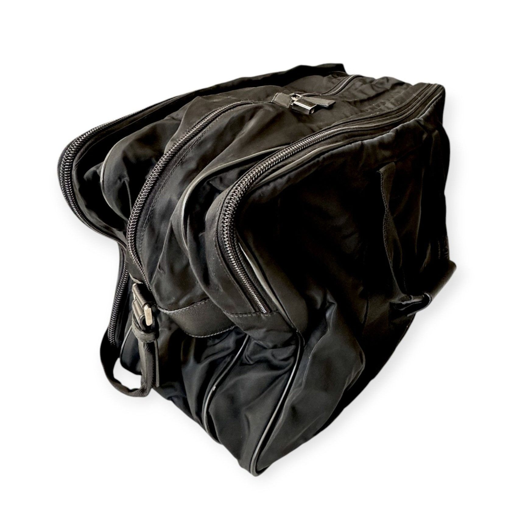 Prada Prada Viaggio V58 2-Way Nylon Travel Carry-On Bag Size ONE SIZE - 6 Thumbnail