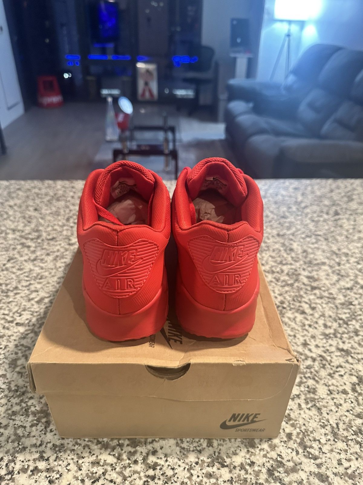 Nike Air Max 90 Hyperfuse “Independence Day” Size US 10.5 / EU 43-44 - 4 Thumbnail