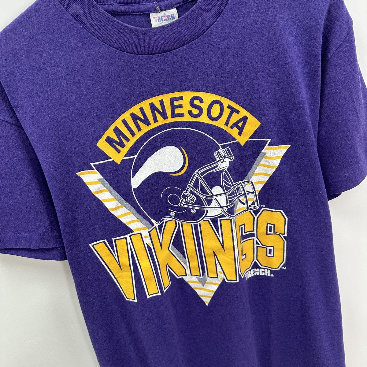 NHL Vintage 80s Minnesota Vikings Trench NHL tee y2k hokey og Size US L / EU 52-54 / 3 - 5 Thumbnail