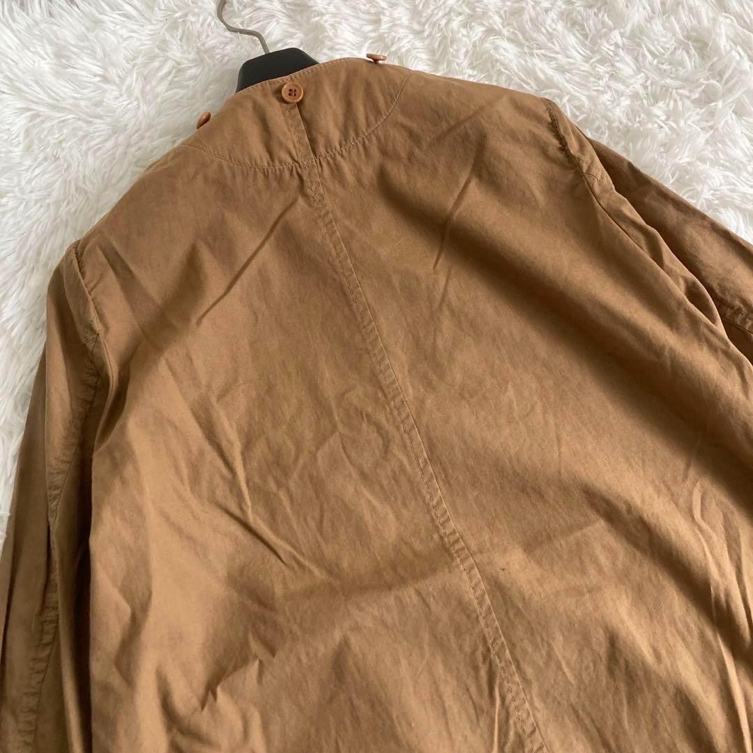 Yohji Yamamoto Yohji Yamamoto Collarless Zip Up Coat Size US S / EU 44-46 / 1 - 6 Thumbnail