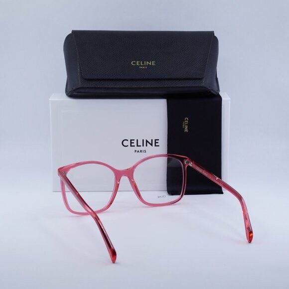Celine 🕶️ New Celine CL50027I 075 Pink Eyeglasses 55mm Size ONE SIZE - 10 Thumbnail