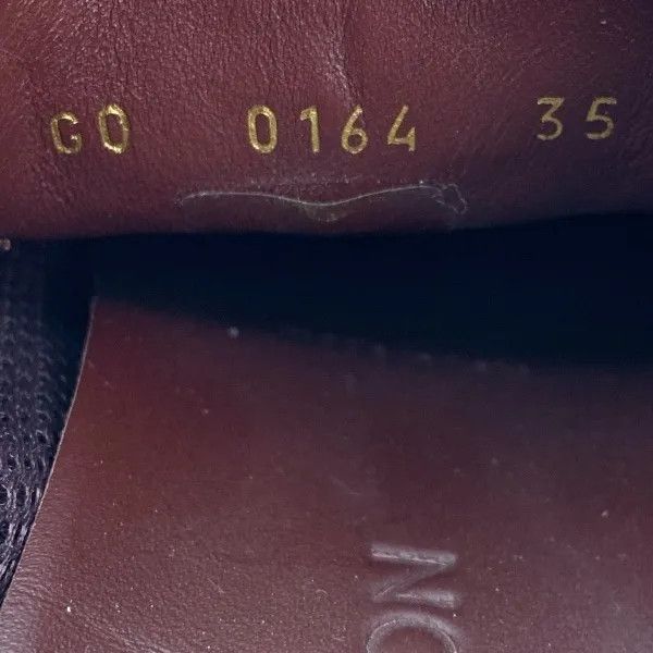 Louis Vuitton Louis Vuitton Leather Casual Sneakers for Men and Women -25 Size US 5.5 / EU 38 - 7 Thumbnail