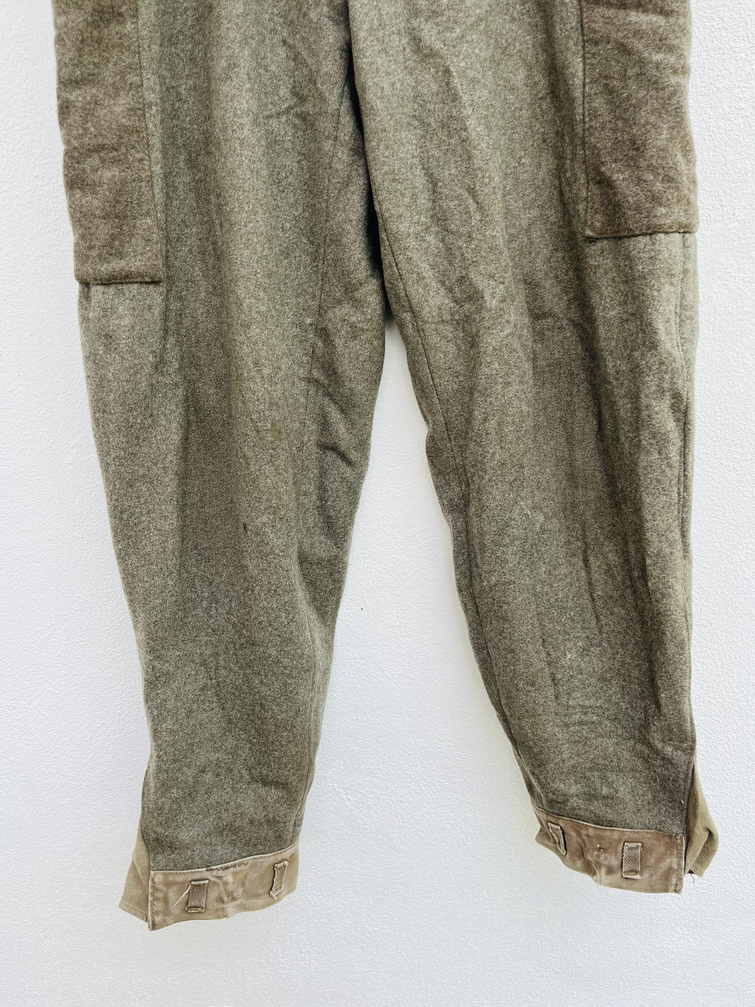 Vintage Vintage WW2 40s Swedish Military ACB Wool Pant Size US 30 / EU 46 - 4 Thumbnail
