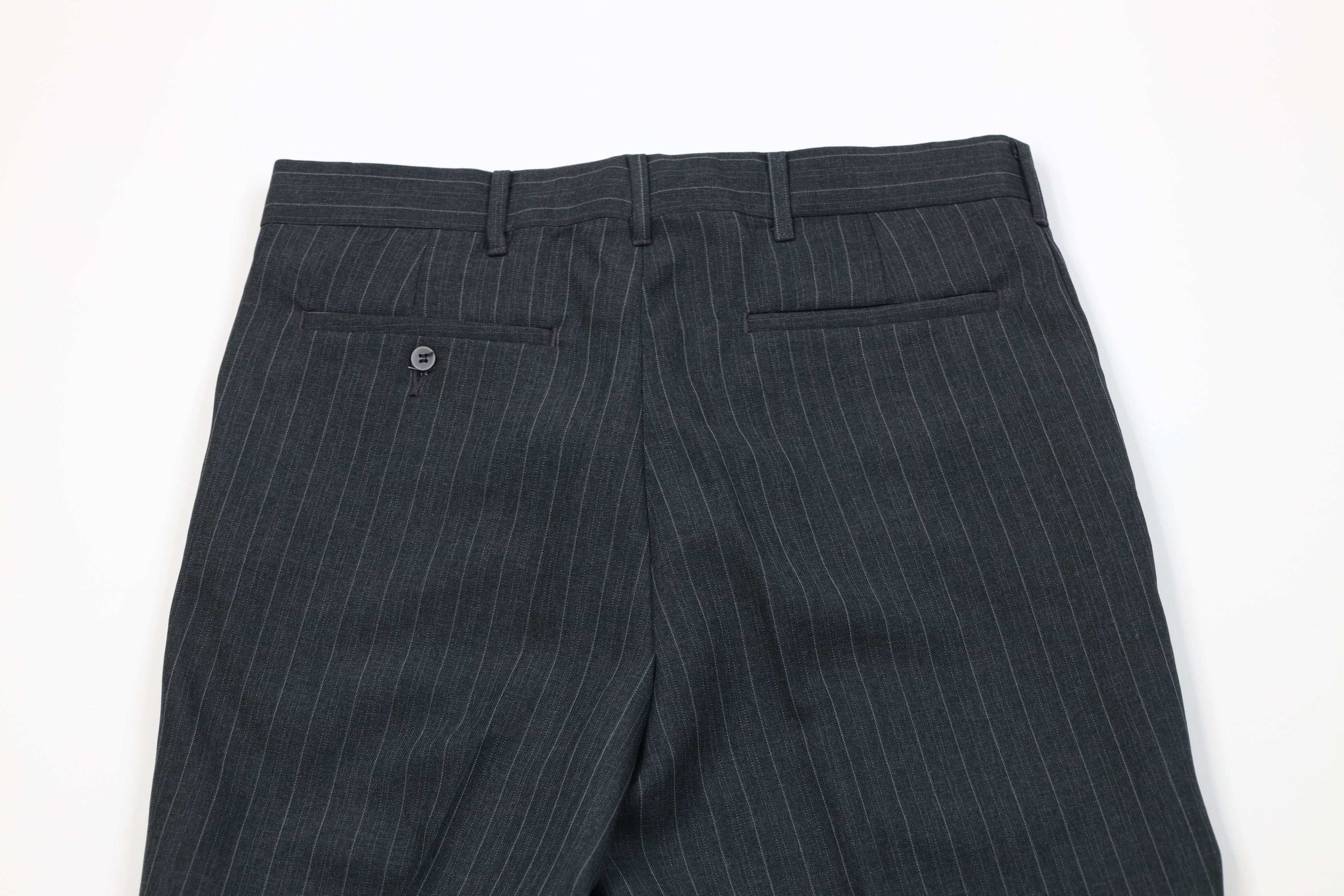 Vintage Vintage 70s Streetwear Knit Flared Chino Pants Gray USA Size US 32 / EU 48 - 10 Thumbnail
